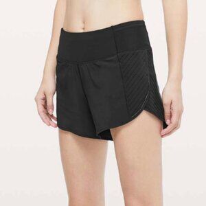 Lululemon Real Quick Short *Pintuck *3.5" Black